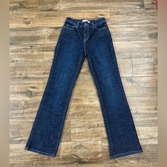 Levi’s Perfectly Slimming Bootcut 512 Jeans 4M, Dark Wash Bootcut Jeans 27 - Picture 5 of 11